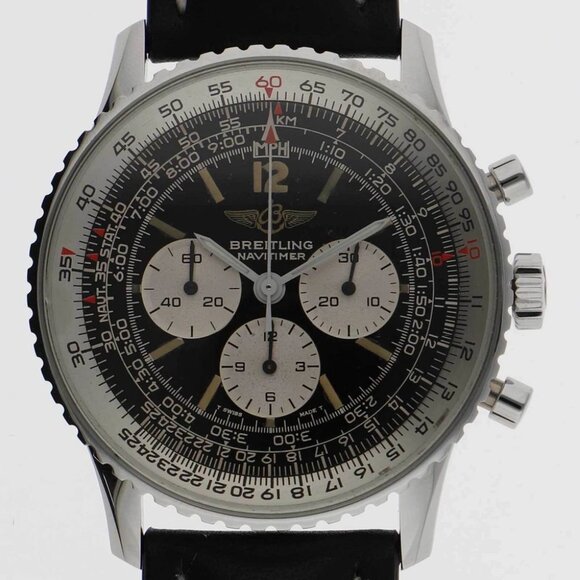 BREITLING Watches 81600 Stainless Steel/leather Hand Winding - Picture 1 of 8